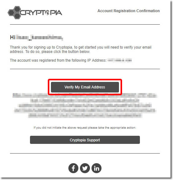 クリプトピア-Cryptopia-登録方法