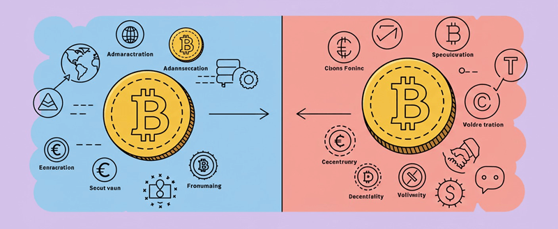 ビットコインのメリットとデメリット