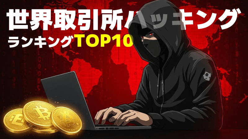 仮想通貨取引所ハッキング：損失額ランキングトップ10