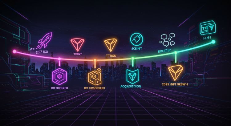 TRONの歴史と2025年の最新動向