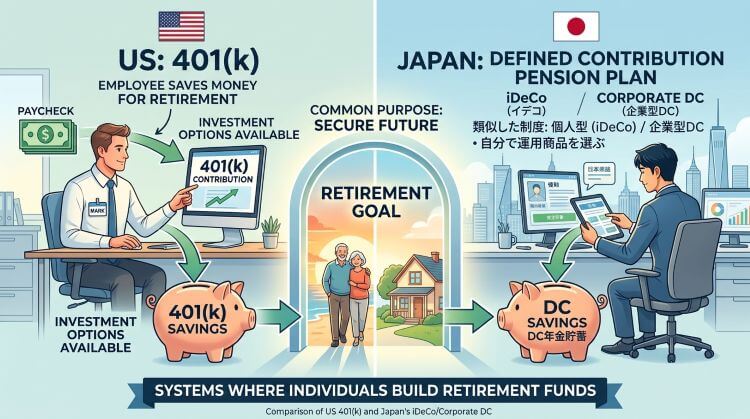401(k)って何？日本でいう「会社の積立年金」