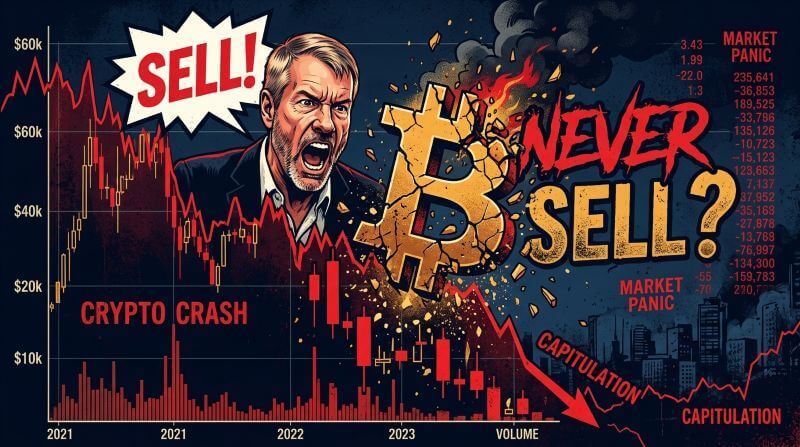 “絶対売らない”はずのセイラーがBTCを売った—たった32BTCで1,700億円超が吹き飛んだ理由と今後の行方