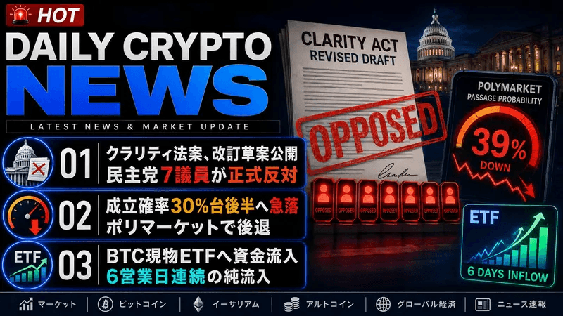 仮想通貨ニュース2026年7月23日