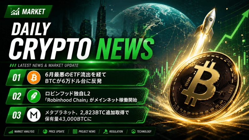 仮想通貨ニュース2026年7月2日