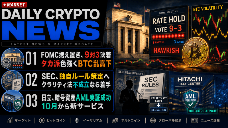 仮想通貨ニュース2026年7月30日