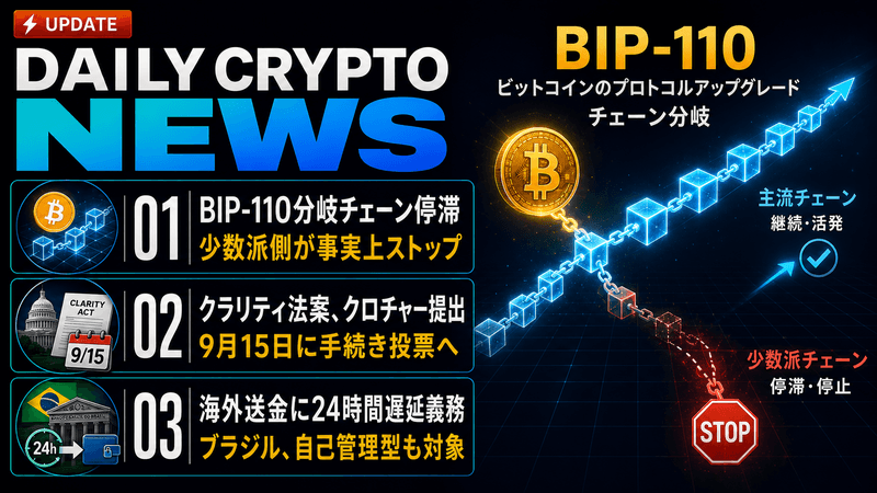 仮想通貨ニュース2026年8月9日