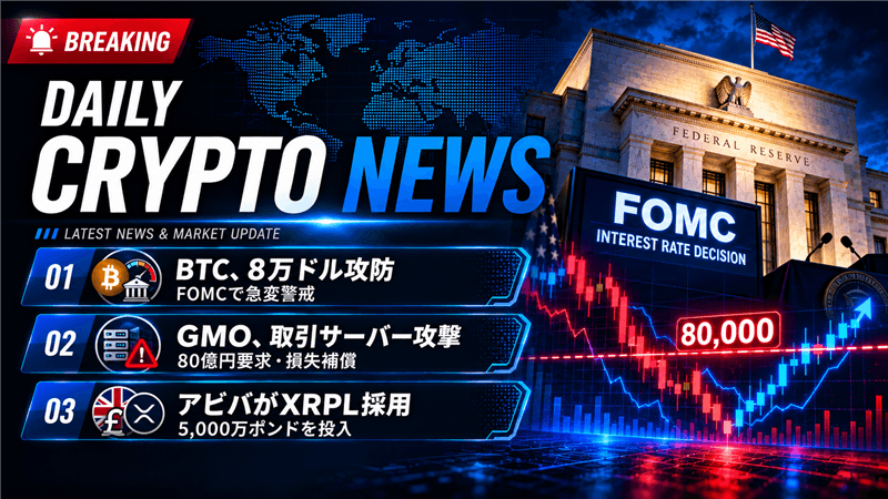 2026年10月27日の仮想通貨ニュース